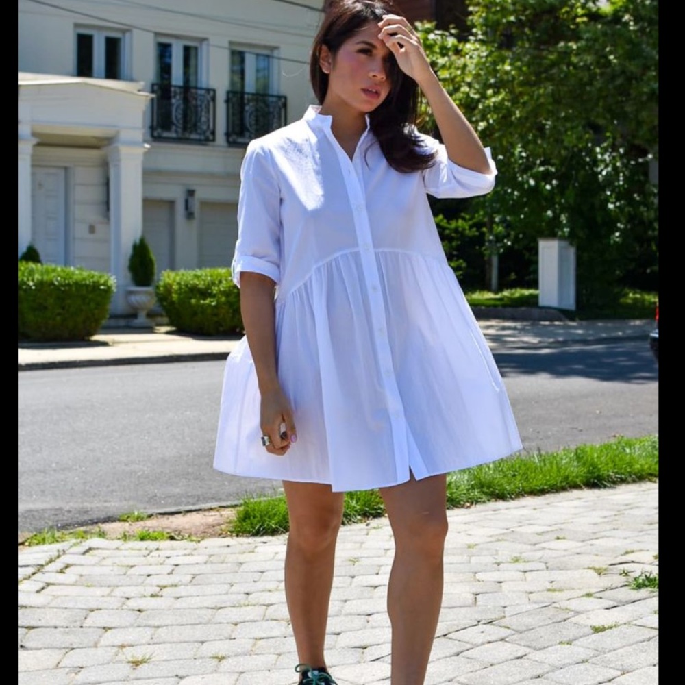 Zara White Dress